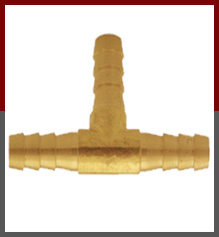 Brass Hose Tee Connections